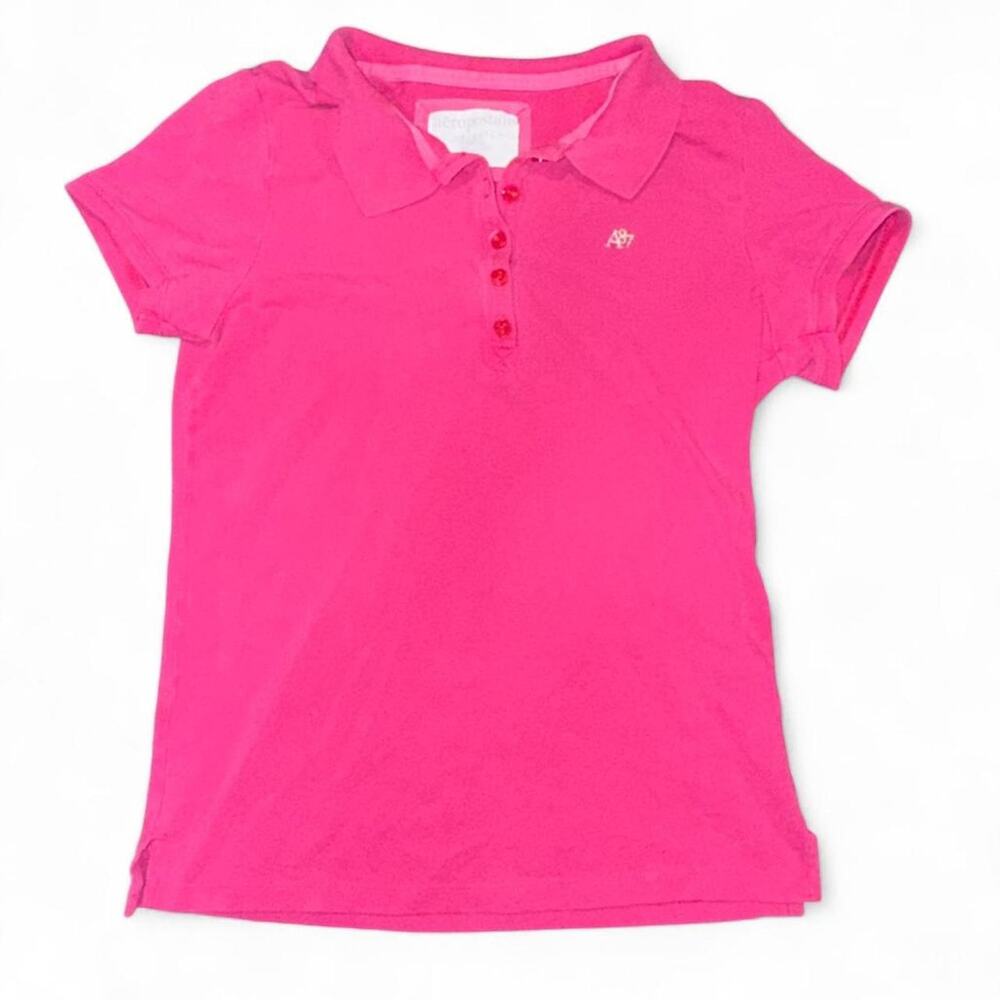 Y2K Vintage Hot Pink Aeropostale Polo Shirt XL Fits Med Mean Girls 2000s Barbie